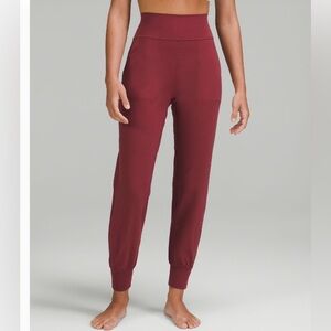 Lululemon Align High Rise Jogger Full Length in Mulled Wine Size 12